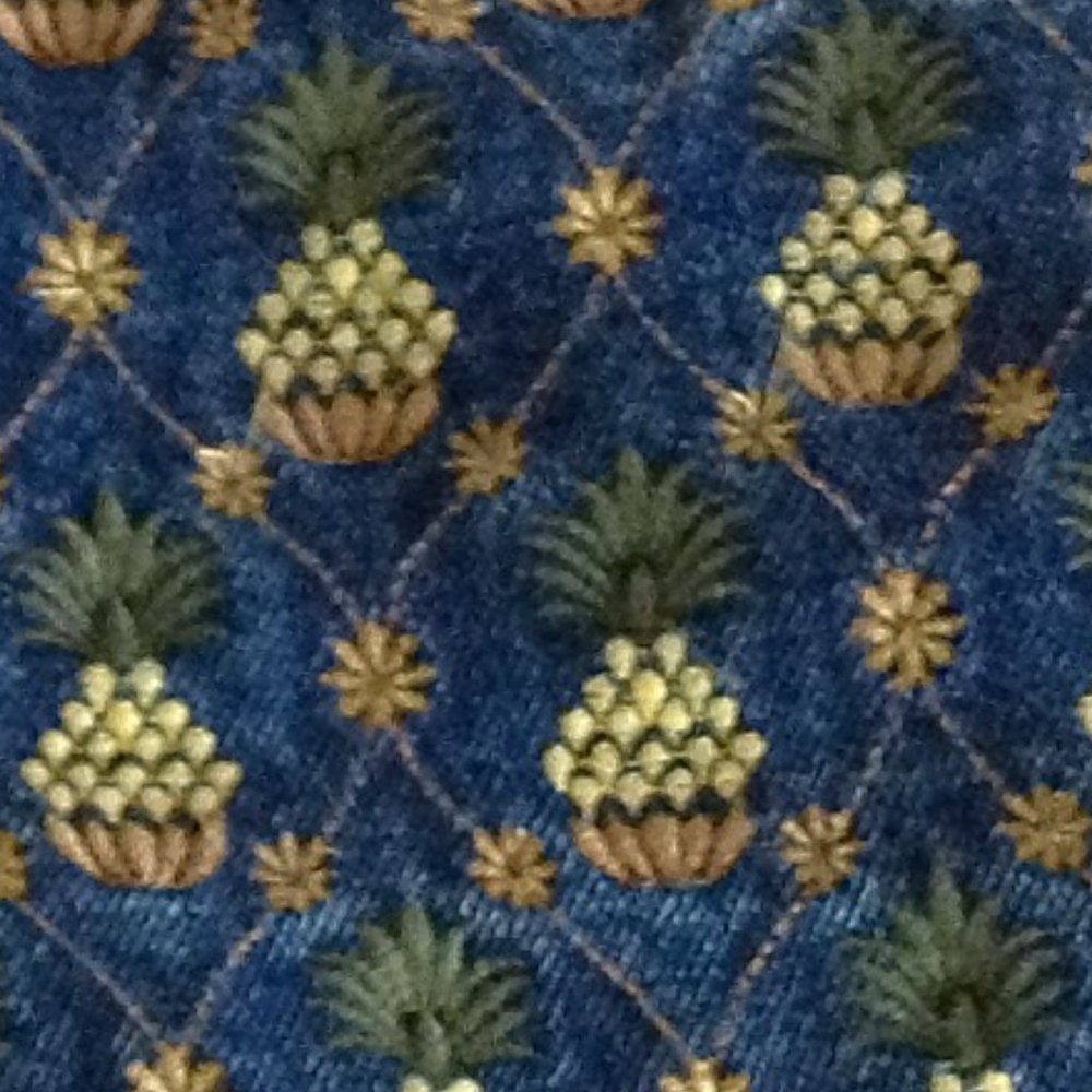 Farm Rio Embroidered Pineapples Denim Shorts - Picture 11 of 11